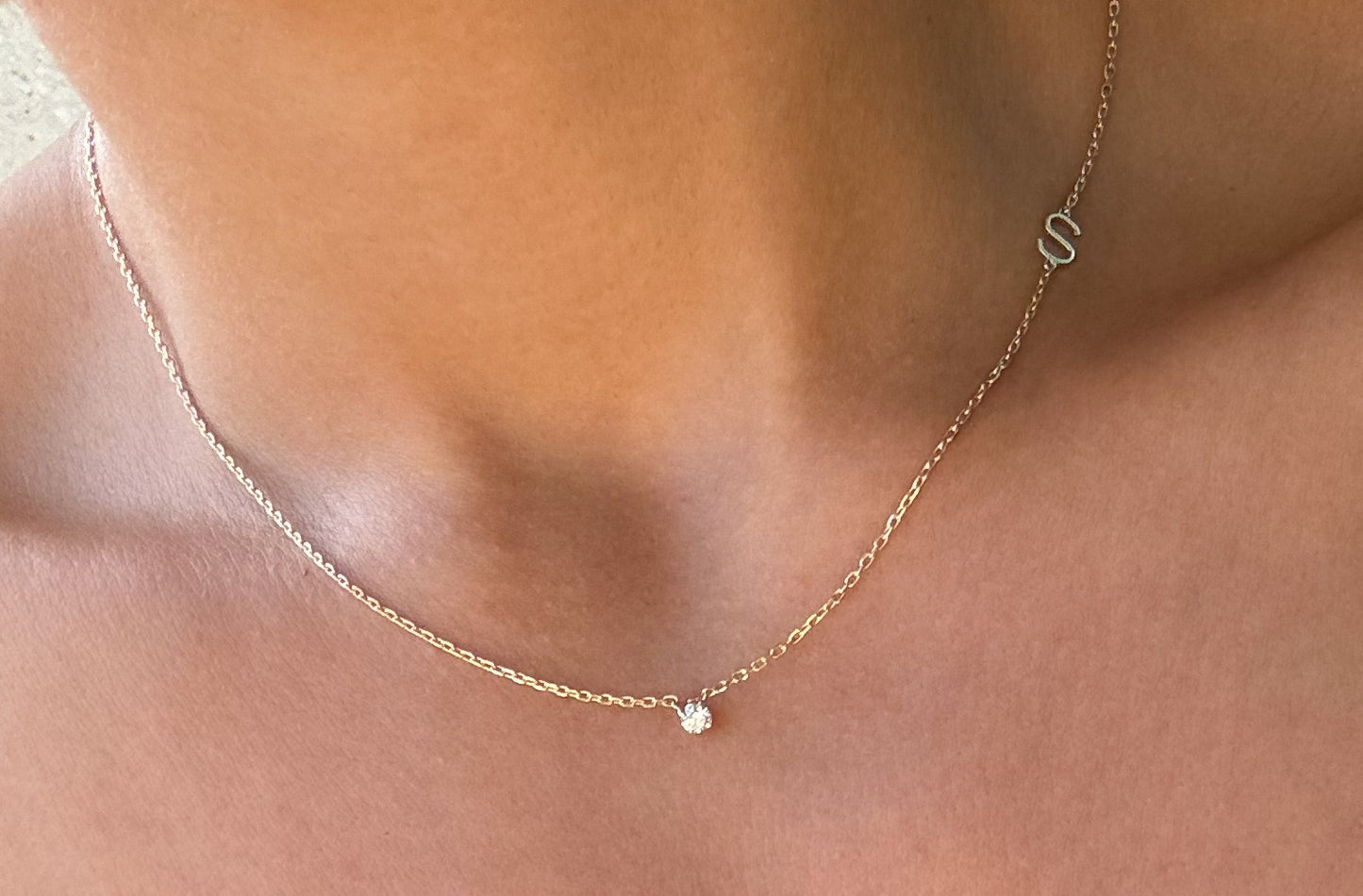 Small Letter Necklace