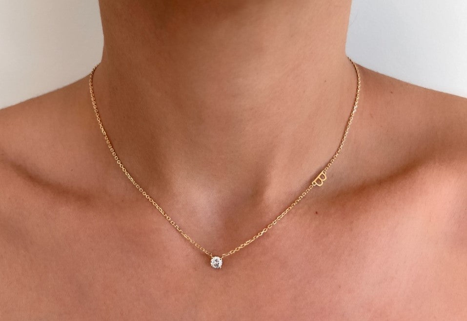 Small Letter Necklace