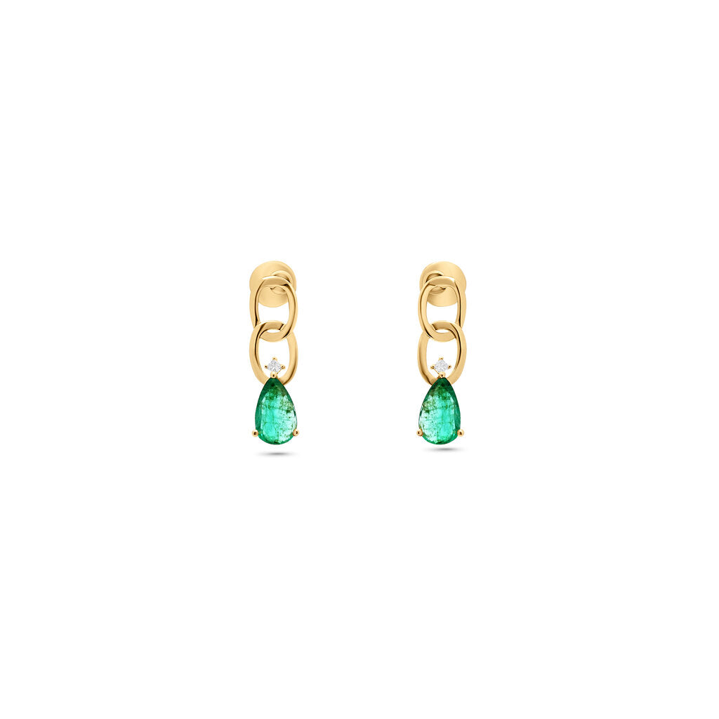 Catena Emerald Earring