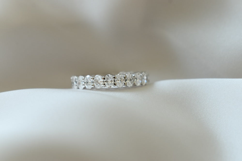 Full Diamond Eternity Band