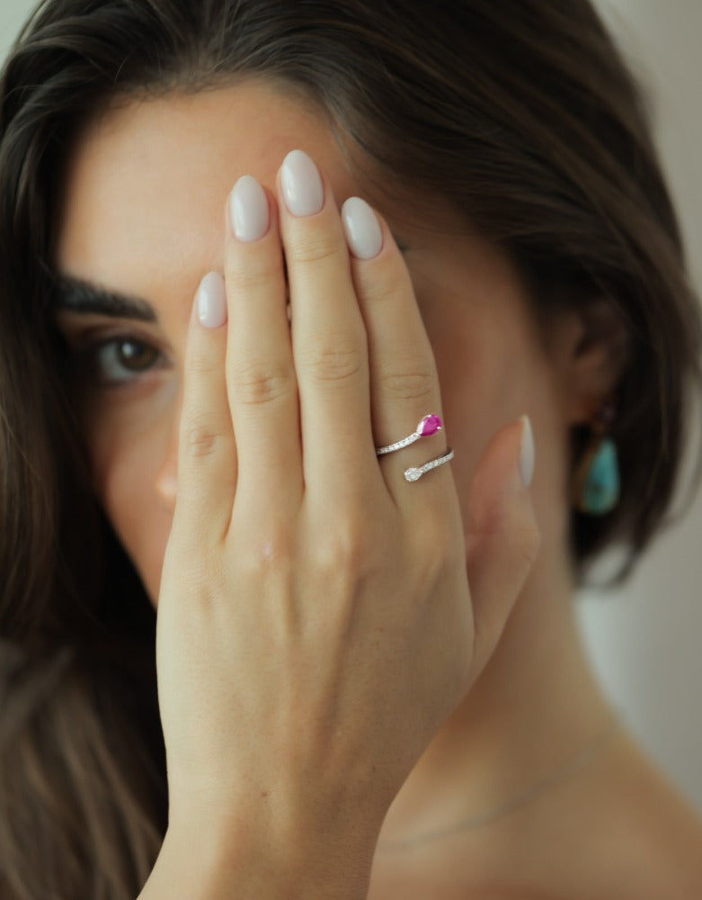 Pink Queen Ring