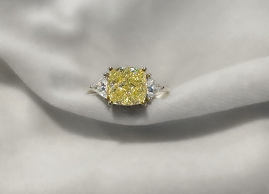 Yellow Diamond Ring