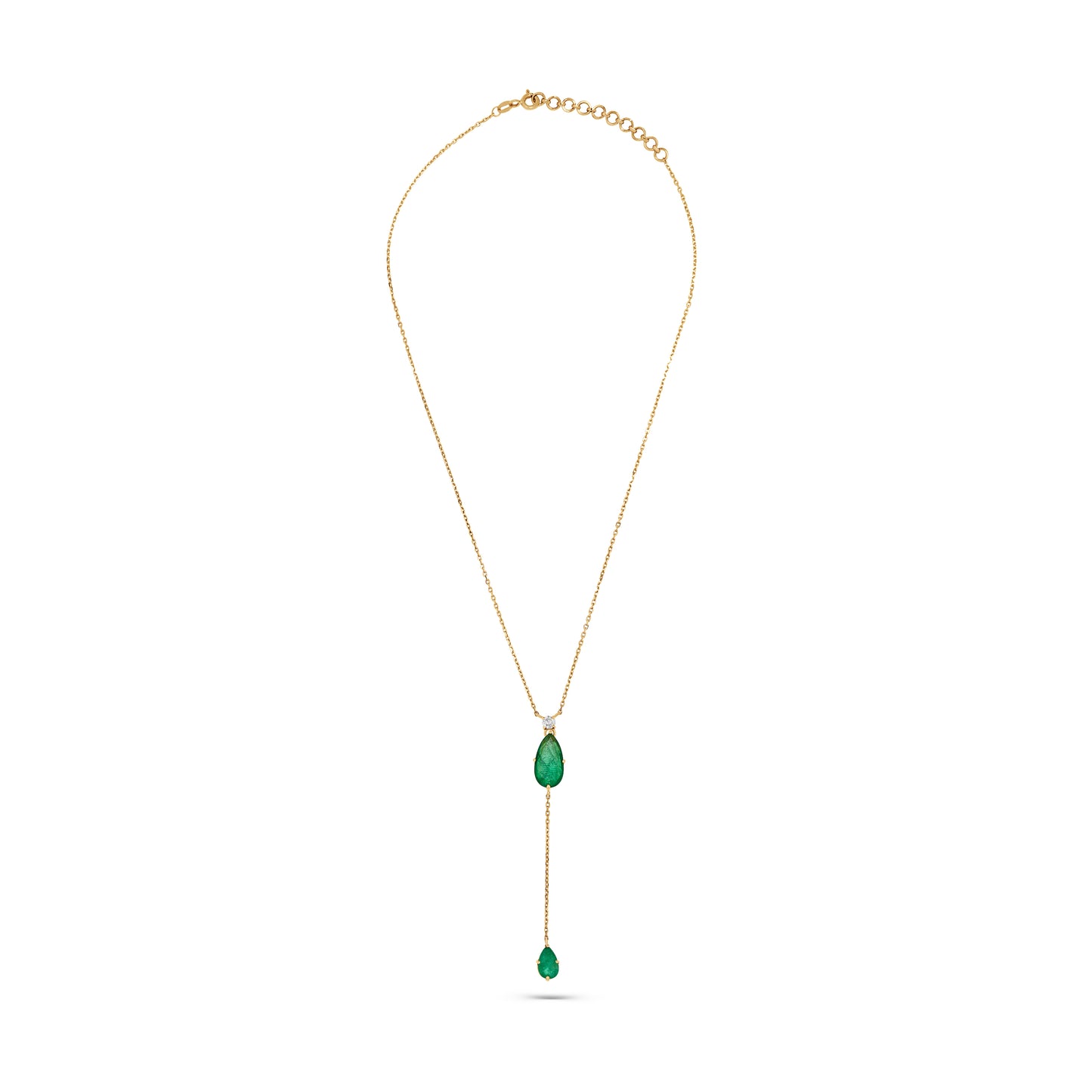 Emerald Drop Necklace