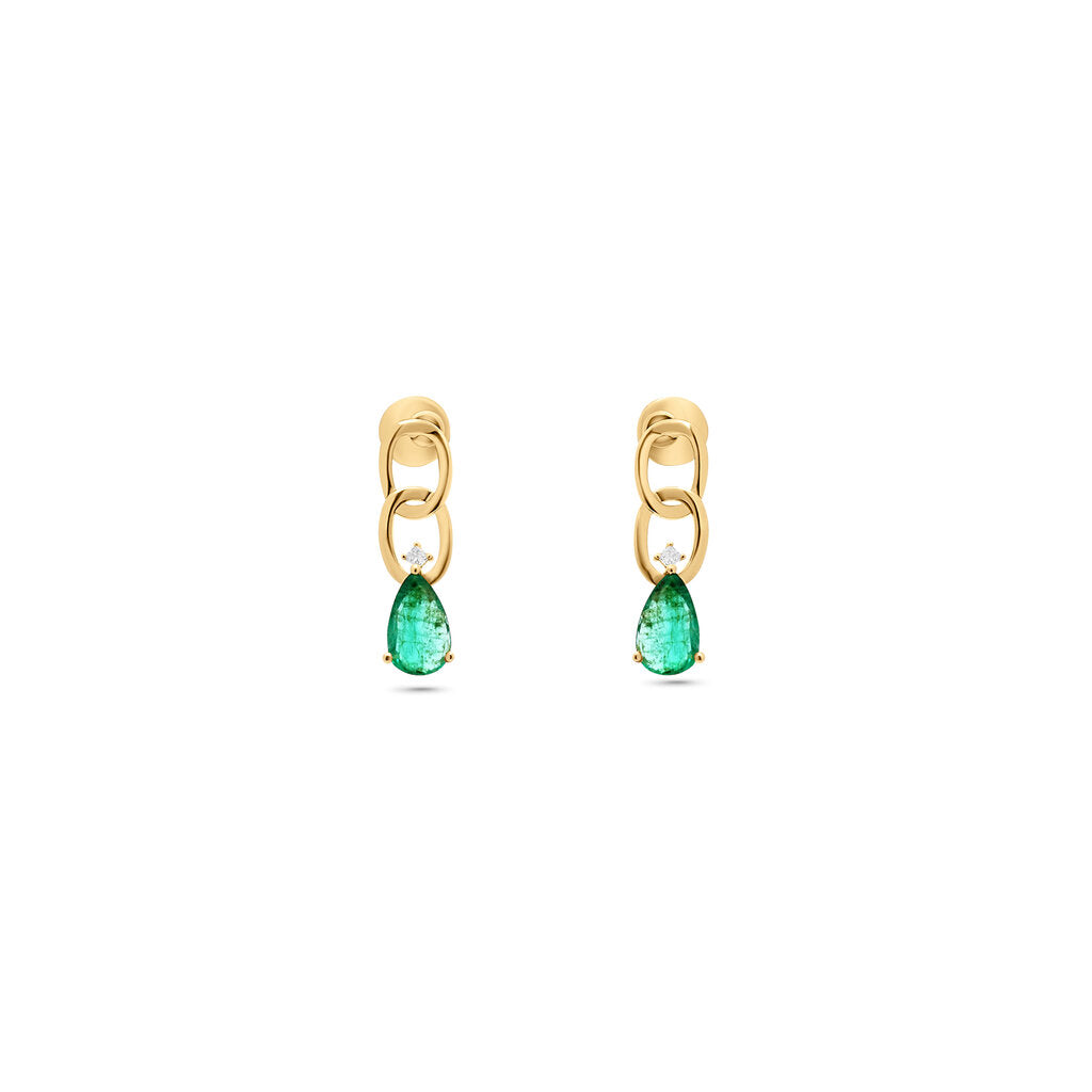 Catena Emerald Earring